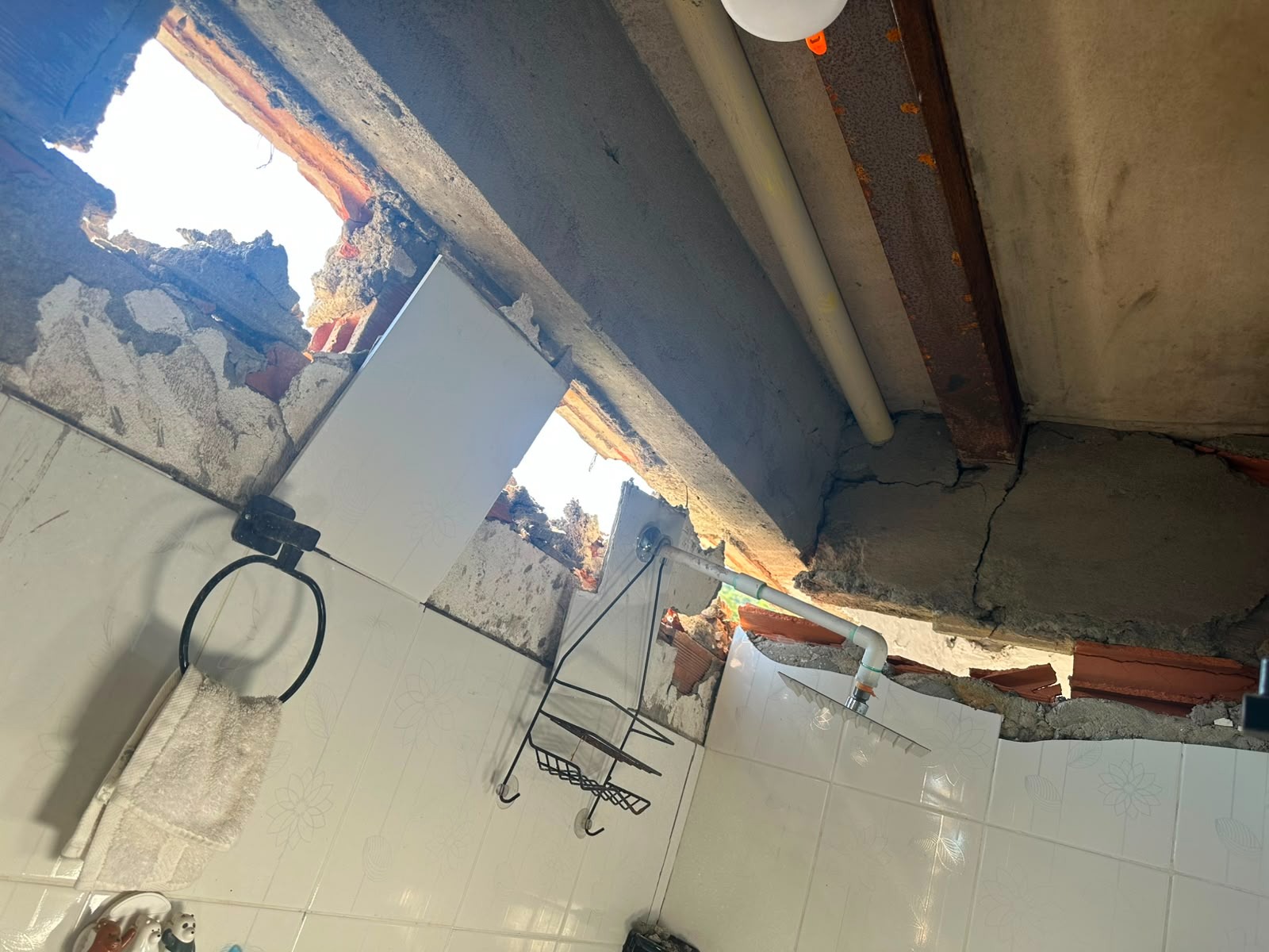 Vivienda afectada